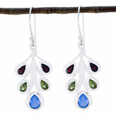 Violet Multicolor Dangle Earrings for Stylish Vibes Multi multicolor Dangle